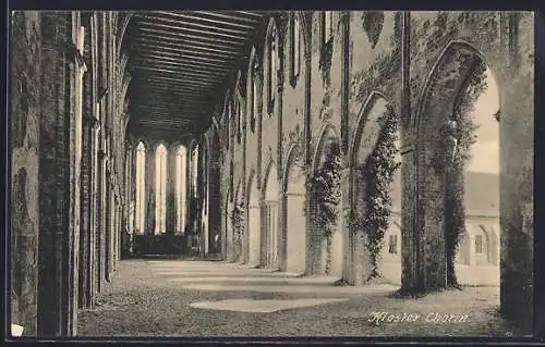 AK Chorin, Kloster Chorin, Partie im Hof