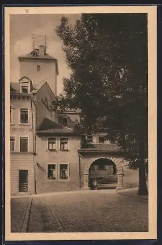 AK Würzburg, Schneidturm und neue Pfisterei, Turmstrasse 11