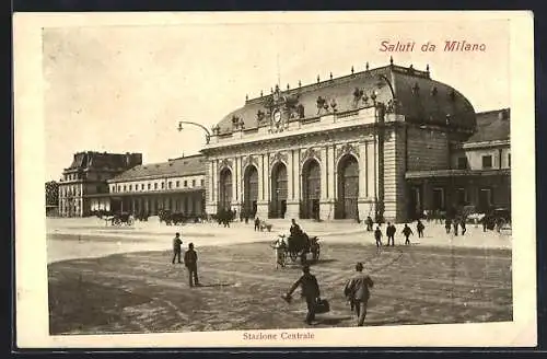 AK Milano, Stazione Centrale, Bahnhof