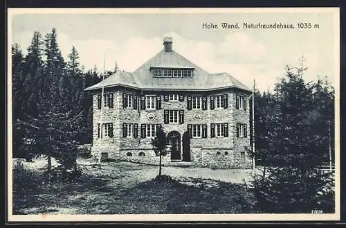 AK Hohe Wand, Naturfreundehaus