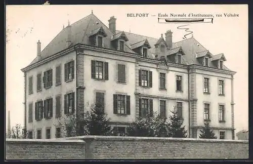 AK Belfort, Ecole Normale d`Instituteurs, rue Voltaire