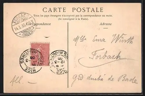 AK Nice, Vue Generale prise de la Tour Saint-Francois