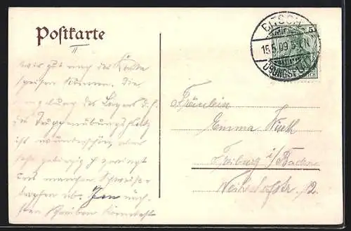 Künstler-AK Bitsch, Trupppen-Übungsplatz, Lager