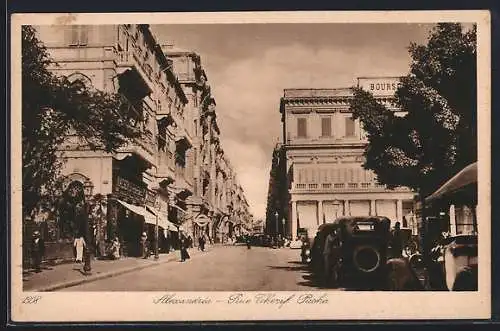 AK Alexandrie, Rue Cherif Pasha