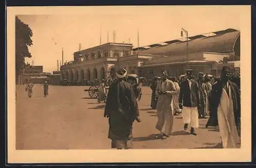 AK Alexandria / Alexandrie, Railway Station, La gare, Bahnhof