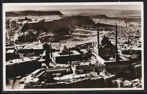 AK Cairo, Aerial View of the Citadel