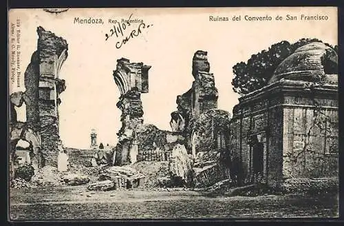 AK Mendoza, Ruinas del Convento de San Francisco