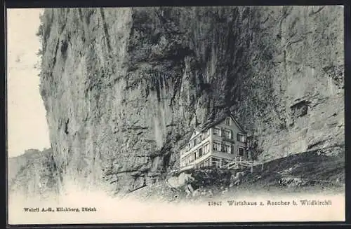 AK Wildkirchli, Wirtshaus z. Aescher