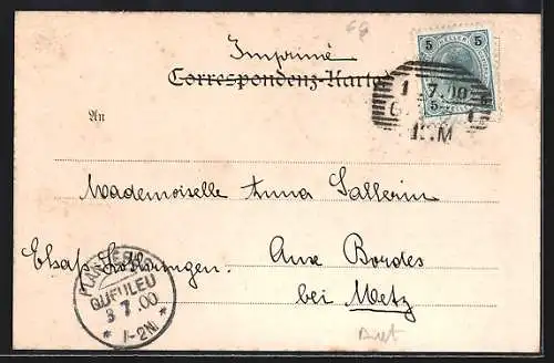 AK Graz, Schweizerhaus am Hilmteich, um 1900