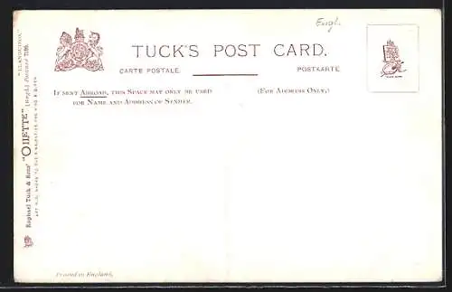 Künstler-AK Llandudno, A Rough Morning