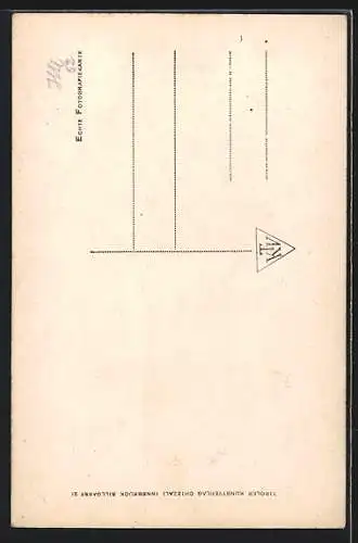 AK Gschnitz im Gschnitztal, Ortsansicht gegen Kirchdach, Roblerwand und Thauersäule