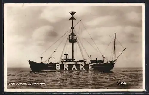 AK The Brake Lightship, Feuerschiff