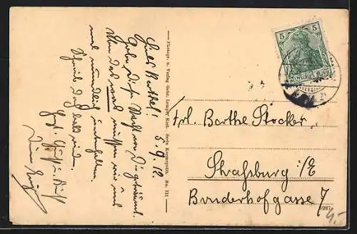 AK Durchbruch einer Torpedoboots-Division