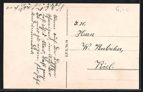 AK Kriegsschiff SMS Zähringen in voller Fahrt