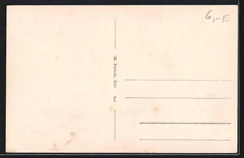 AK Kriegsschiff SMS Helgoland in voller Fahrt