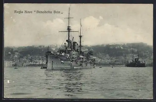 AK Regia Nave Benedetto Brin, USS Kriegsschiff