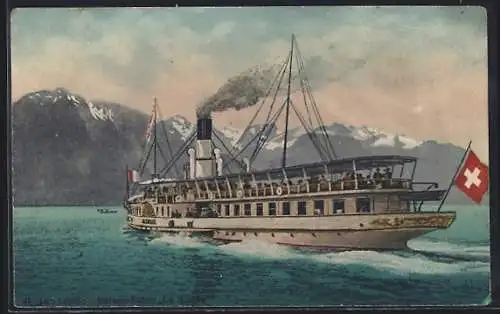 AK Lac Léman, Bateau-Salon La Suisse