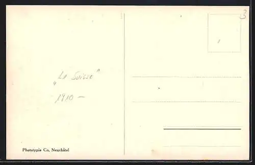 AK Genève, Quai du Mont-Blanc et vue sur la ville