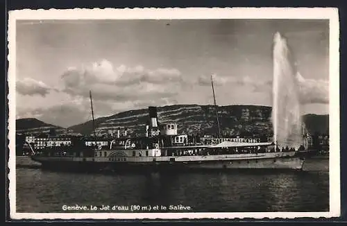 AK Genève, Le Jet d`eau et le Salève