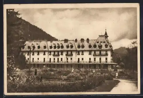 AK Calimanesti, Sanatoriul balnear, Pavilicnul central