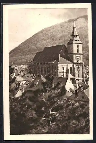 AK Kronstadt, Blick auf die Kirche