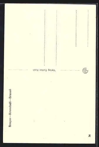 AK Kronstadt, Blick auf die Kirche