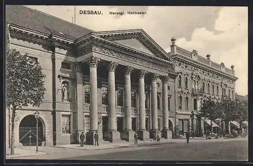 AK Dessau, Herzogliches Hoftheater