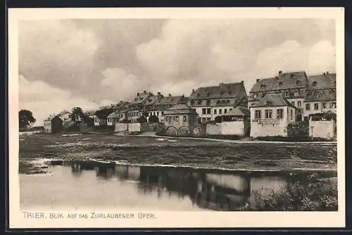 AK Trier, Blick auf das Zuralubner Ufer