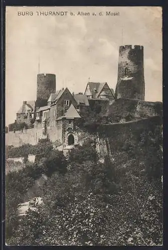 AK Alken a. d. Mosel, Burg Thurandt