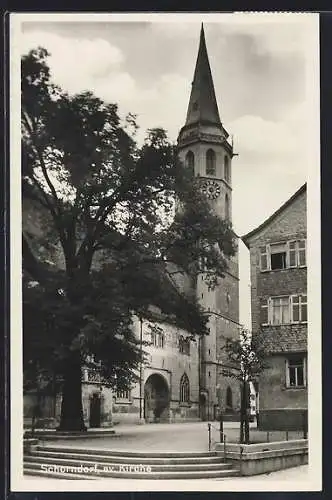 AK Schorndorf / Württ., Evangelische Kirche