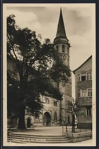 AK Schorndorf / Württ., Evangelische Kirche