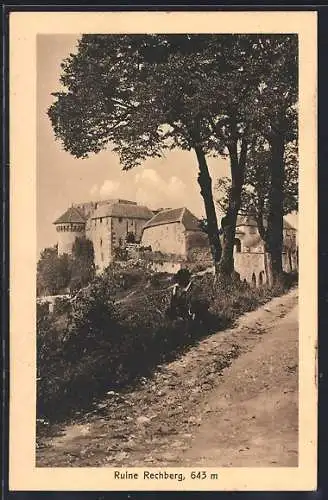 AK Schwäbisch-Gmünd, Ruine Rechberg