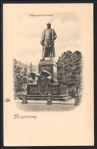 AK Magdeburg, Bismarck-Denkmal