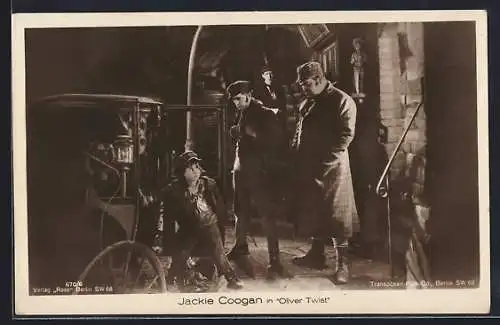 AK Schauspieler Jackie Coogan in Oliver Twist