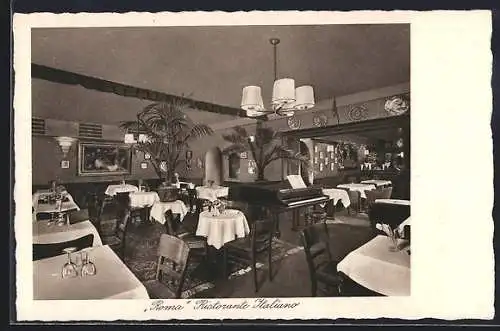 AK Berlin-Schöneberg, Restaurant Roma, Kalckreuthstrasse 4-5