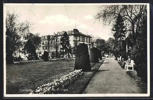 AK Cottbus, Anlagen am Kaiser-Wilhelm-Platz