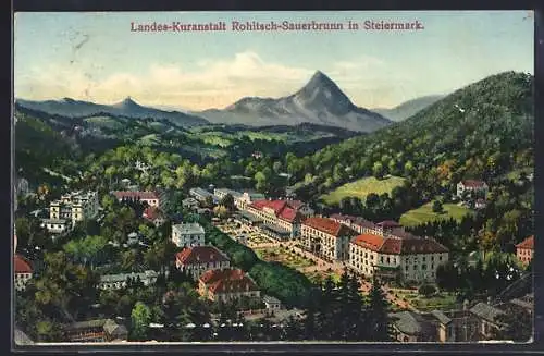 AK Rohitsch-Sauerbrunn, Bölick auf die Landes-Kuranstalt