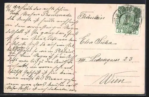 AK Portorose, Panorama mit Strand