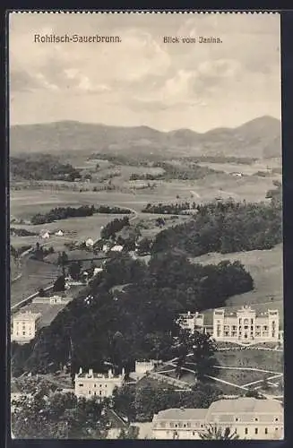 AK Rohitsch-Sauerbrunn, Panorama vom Janina aus