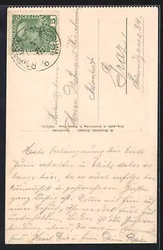 AK Rohitsch-Sauerbrunn, Panorama vom Janina aus