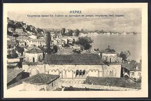 AK Ohrid, Blick über die Dächer