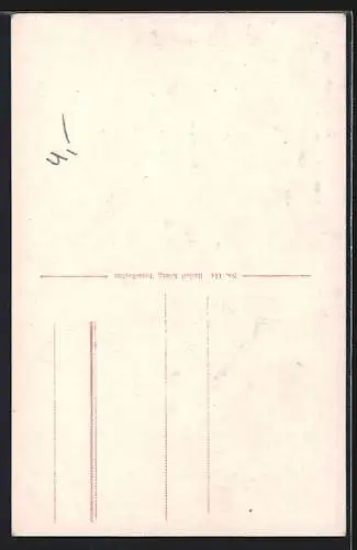 AK Teplitz-Schönau, Schlosstürmchen und Blumenwiese