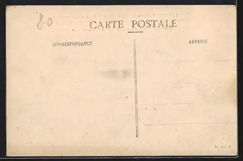 AK Lucheux, Le Château, Vue d`ensemble