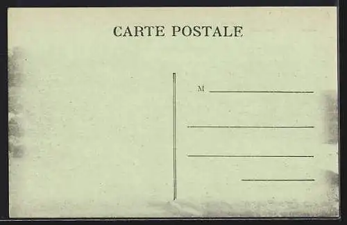 AK Lucheux, Vue générale du château et des monuments historiques