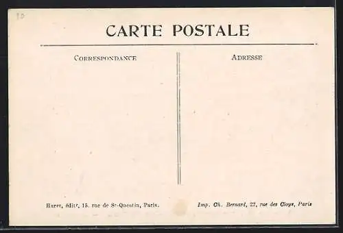 AK Lihons, La Mairie endommagée pendant la Guerre 1914-1915