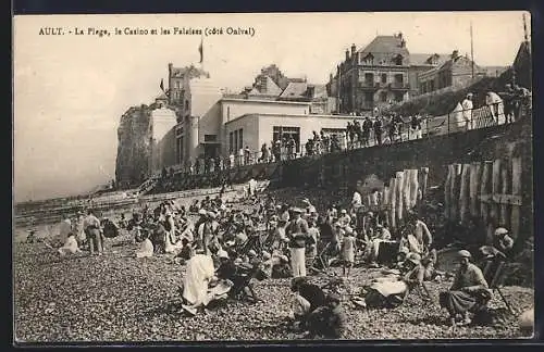AK Ault, La Plage, le Casino et les Falaises (côté Onival)