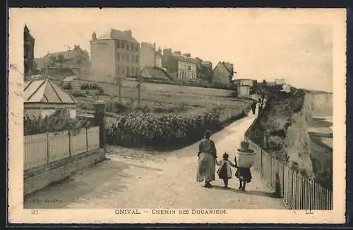 AK Onival, Chemin des Douaniers