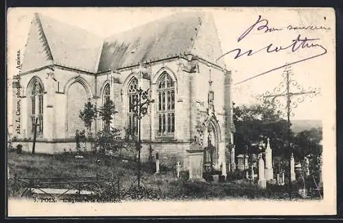 AK Poix, L`église et le cimetière