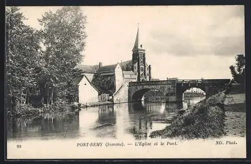 AK Pont-Remy, L`Église et le Pont