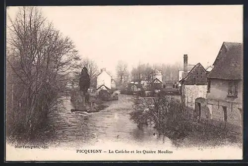 AK Picquigny, La Catiche et les Quatre Moulins
